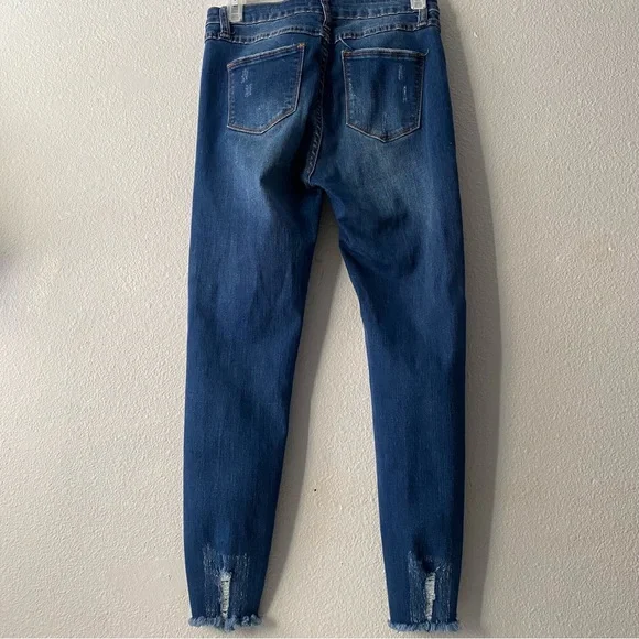 I & M Jeans | Women’s High Rise ripped Blue jeans Size 3 - Picture 11 of 12